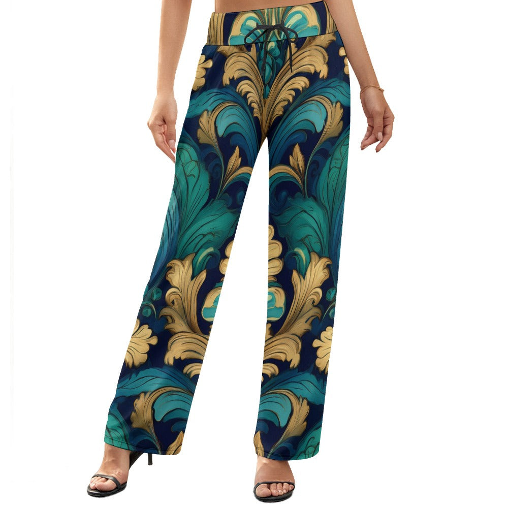 Wide Leg Pants Inkedjoy