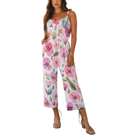 Strapped jumpsuit