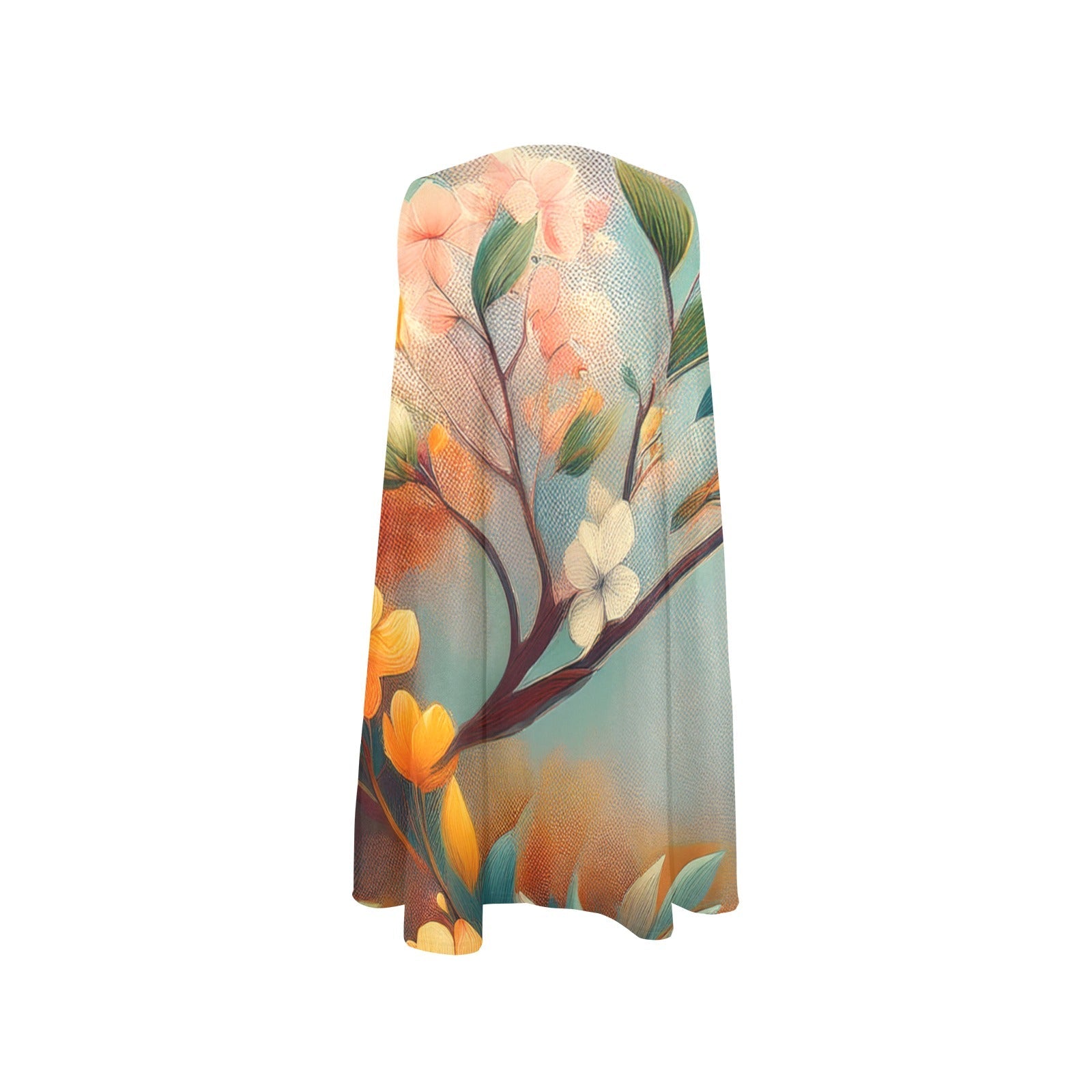Sleeveless Pocket Dress Inkedjoy