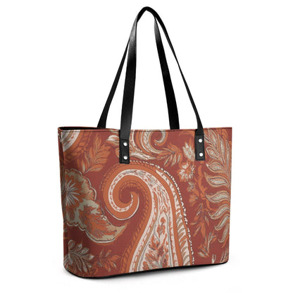 Leather handbag Inkedjoy
