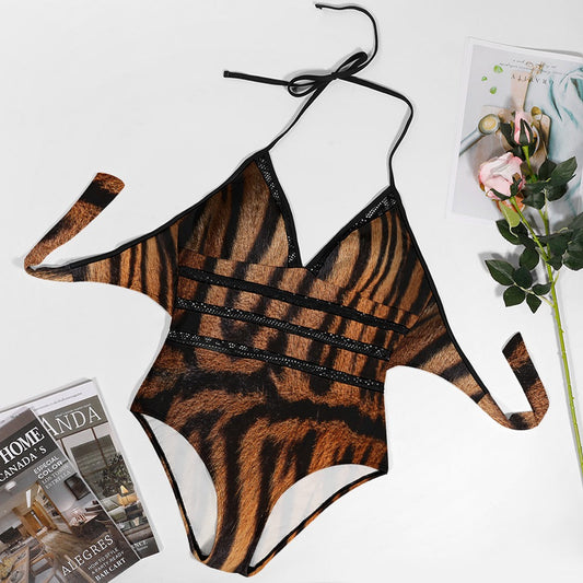 Plus Size Onepiece Swimsuit Inkedjoy