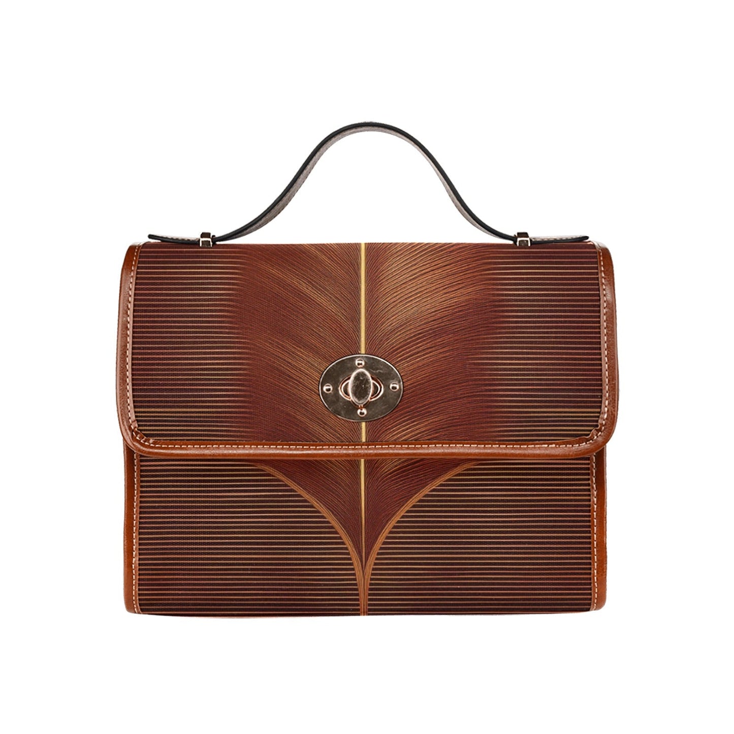 Waterproof Canvas Bag-Brown Inkedjoy