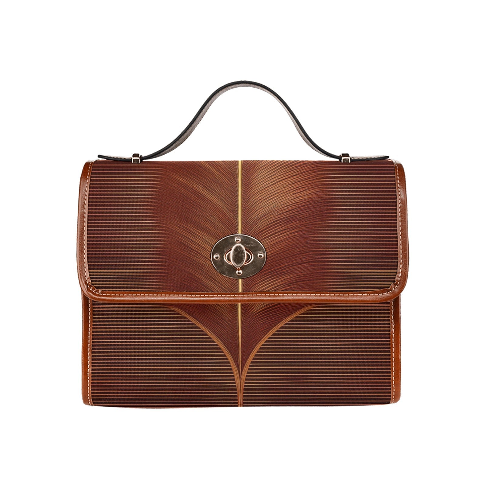 Waterproof Canvas Bag-Brown Inkedjoy