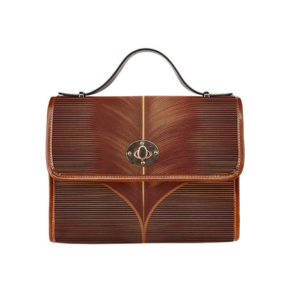 Waterproof Canvas Bag-Brown Inkedjoy