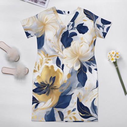 Loose pocket dress Inkedjoy