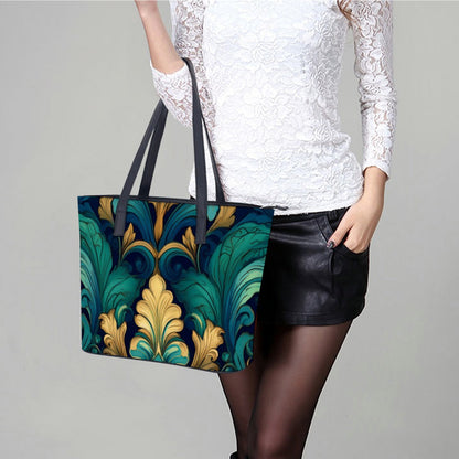 Leather handbag Inkedjoy