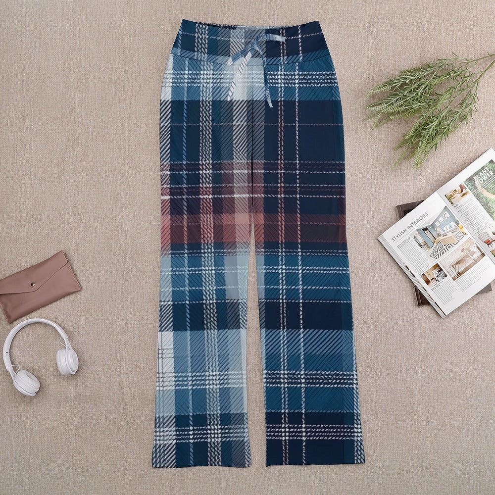 Straight Lace-Up Pants