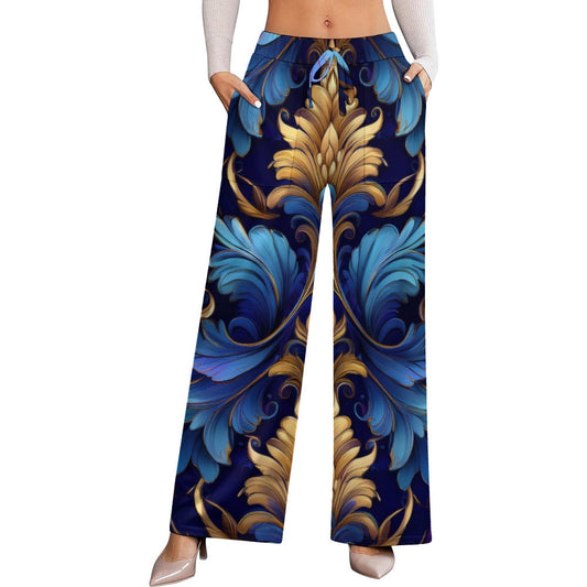 Wide-leg pants Inkedjoy
