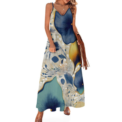 Sling Long Dress Inkedjoy