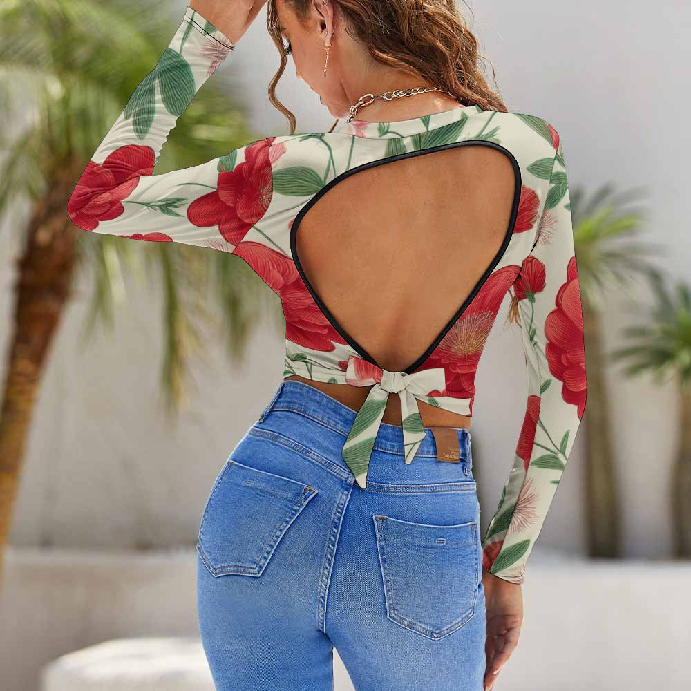 Backless T-shirt Inkedjoy