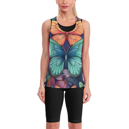 Sweat-Absorbing Yoga Vest Inkedjoy