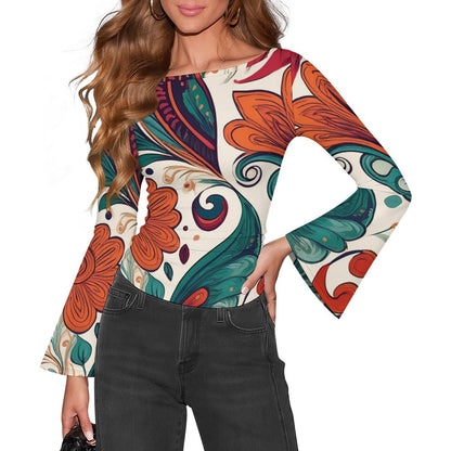 Bell Sleeve T-shirt - Shibondri Inkedjoy