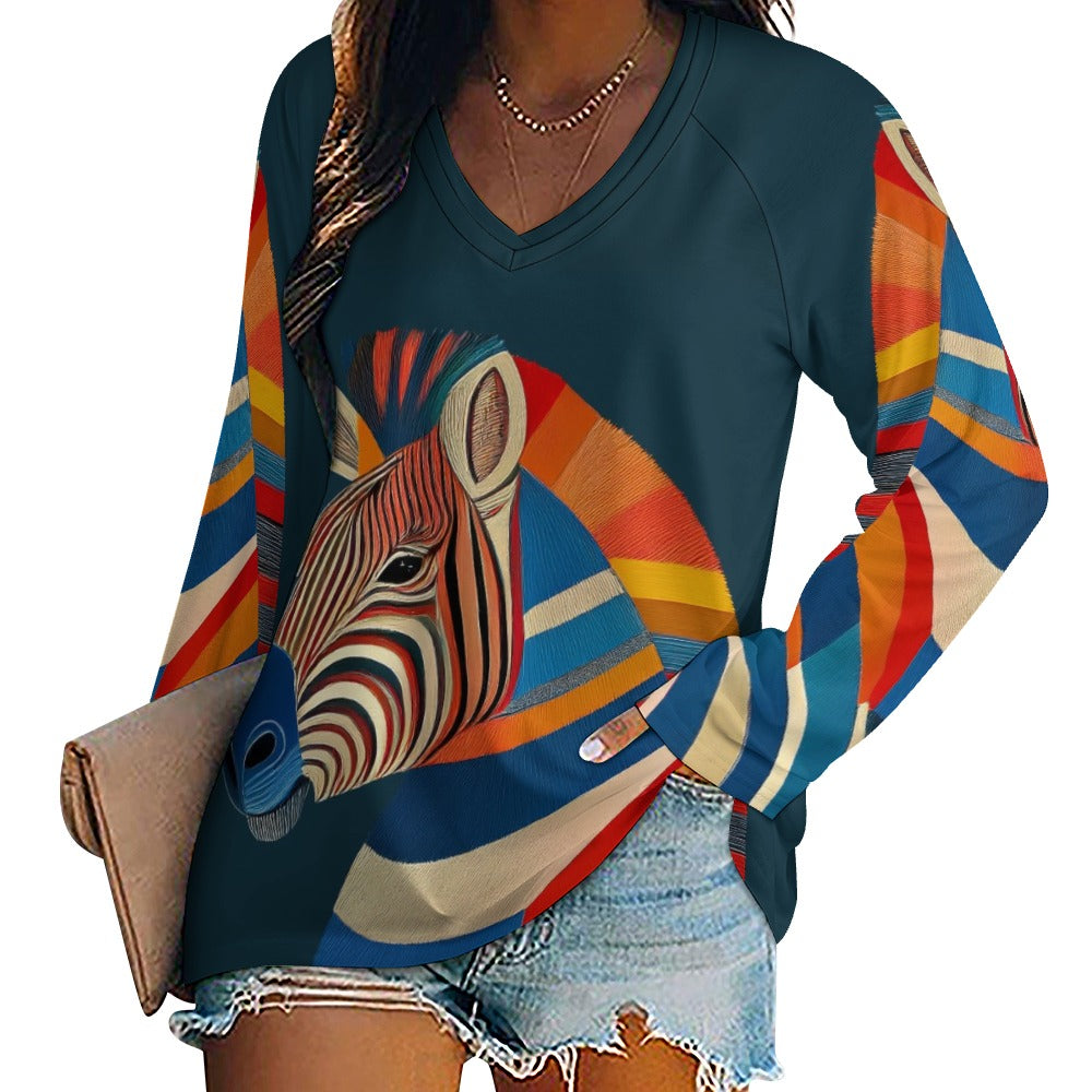 Long sleeve loose tee Inkedjoy