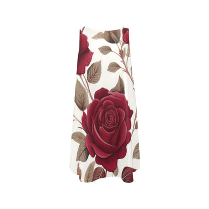 Sleeveless Pocket Dress Inkedjoy