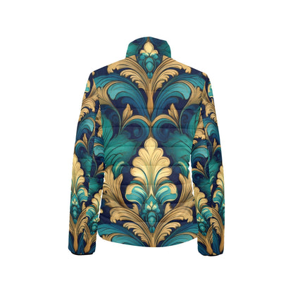 Stand collar padded jacket Inkedjoy