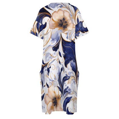 Loose pocket dress Inkedjoy