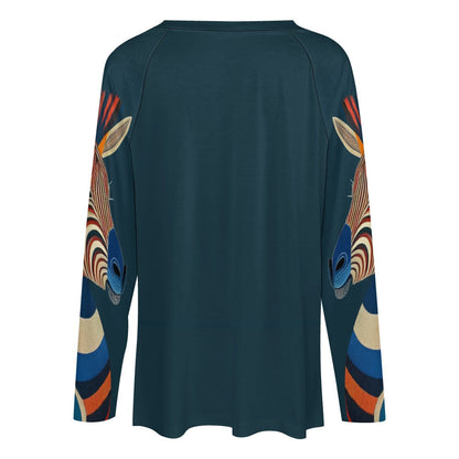 Long sleeve loose tee Inkedjoy