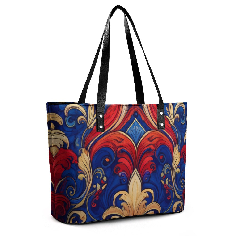 Leather handbag Inkedjoy