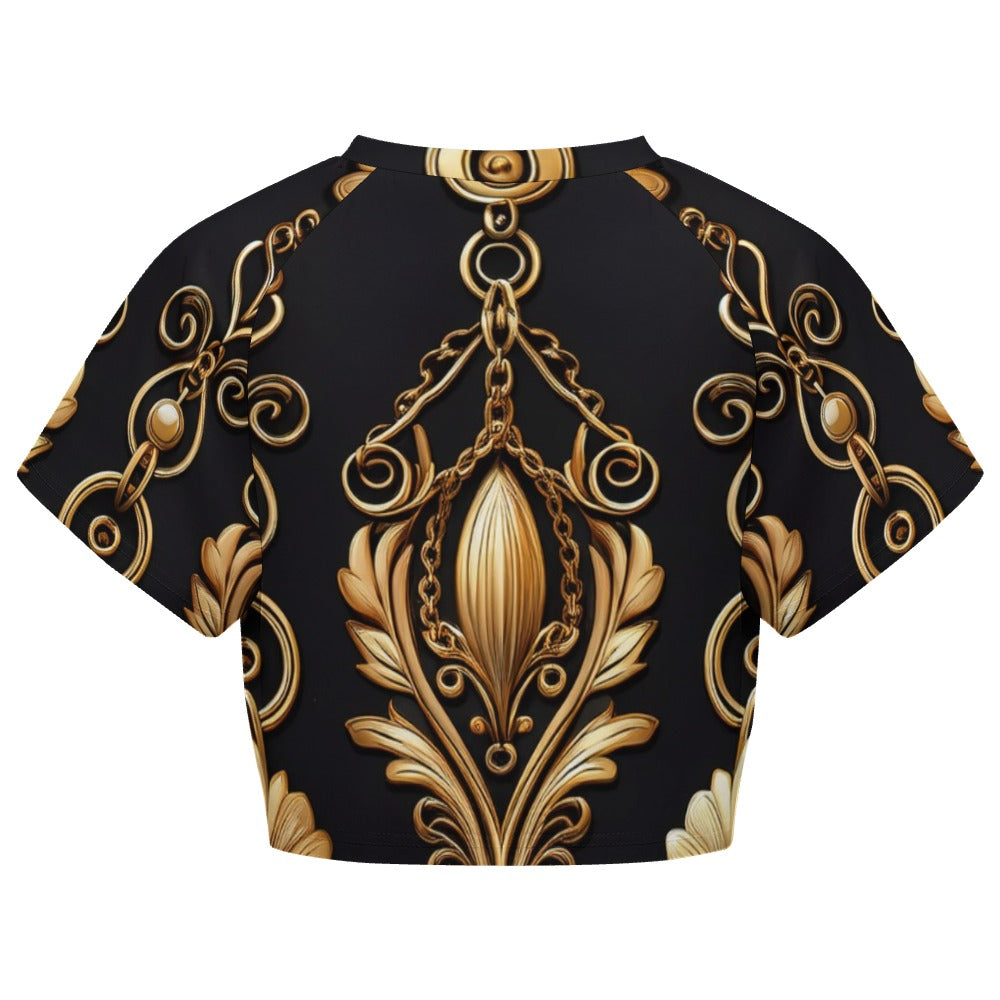 Crop Top Short-Sleeve T-Shirt