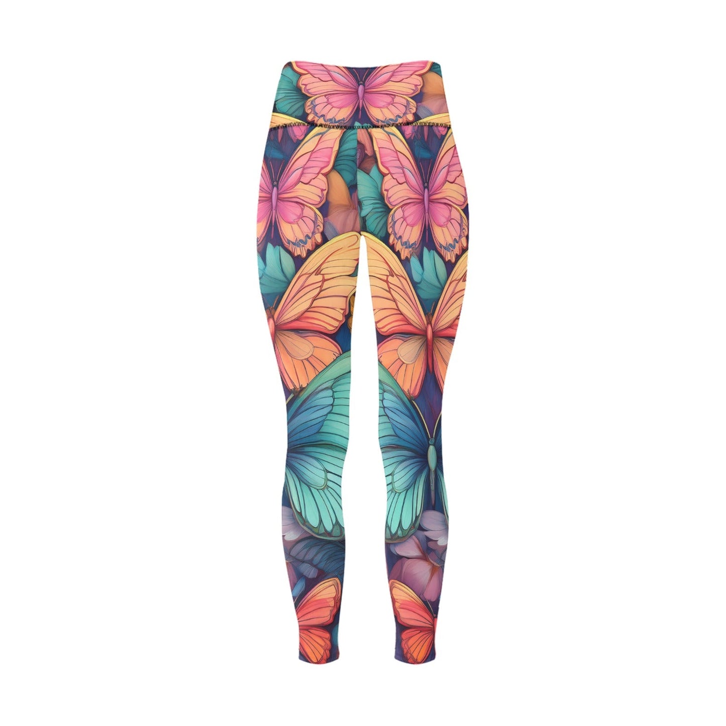 High-Waisted Leggings Inkedjoy