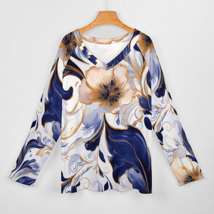 Long sleeve loose tee Inkedjoy