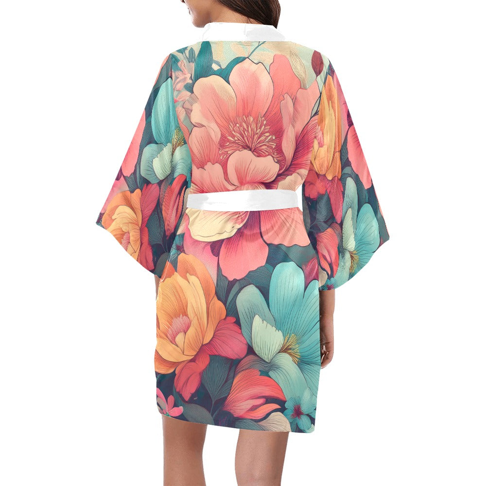 Short Kimono Robe Inkedjoy