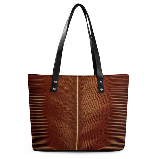 Leather handbag Inkedjoy
