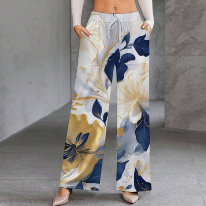 Wide-leg pants Inkedjoy