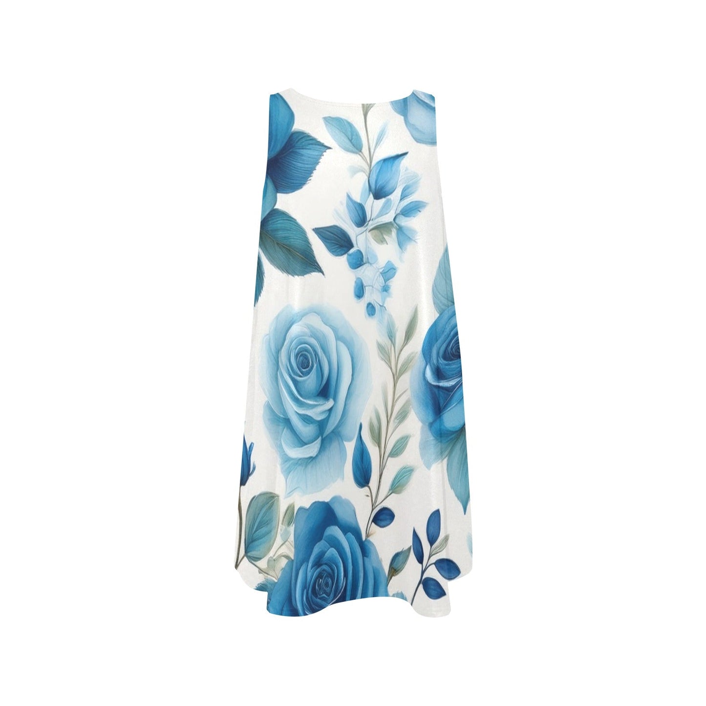 Sleeveless Pocket Dress Inkedjoy