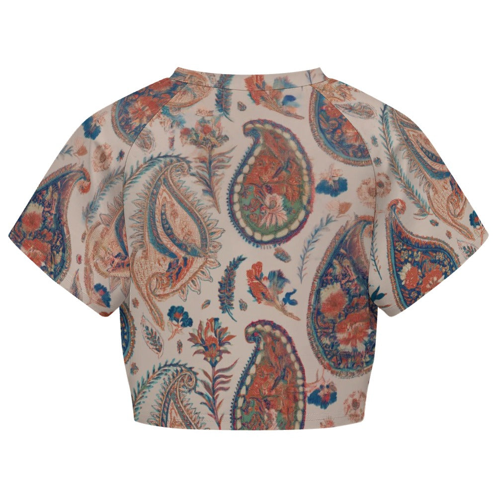 Crop Top Short-Sleeve T-Shirt
