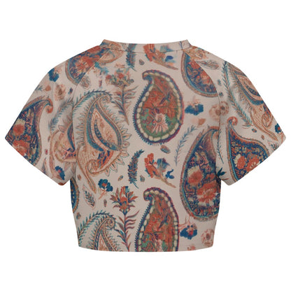 Crop Top Short-Sleeve T-Shirt