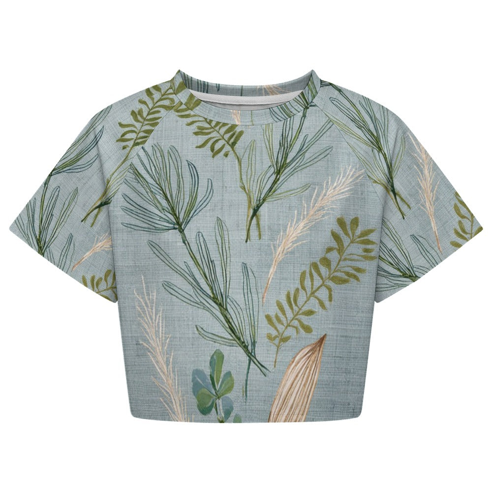 Crop Top Short-Sleeve T-Shirt