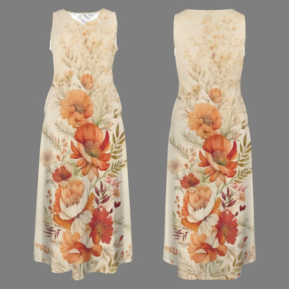 Floral beige