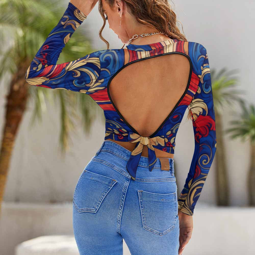 Backless T-shirt Inkedjoy