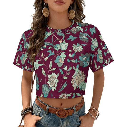 Crop Top Short-Sleeve T-Shirt