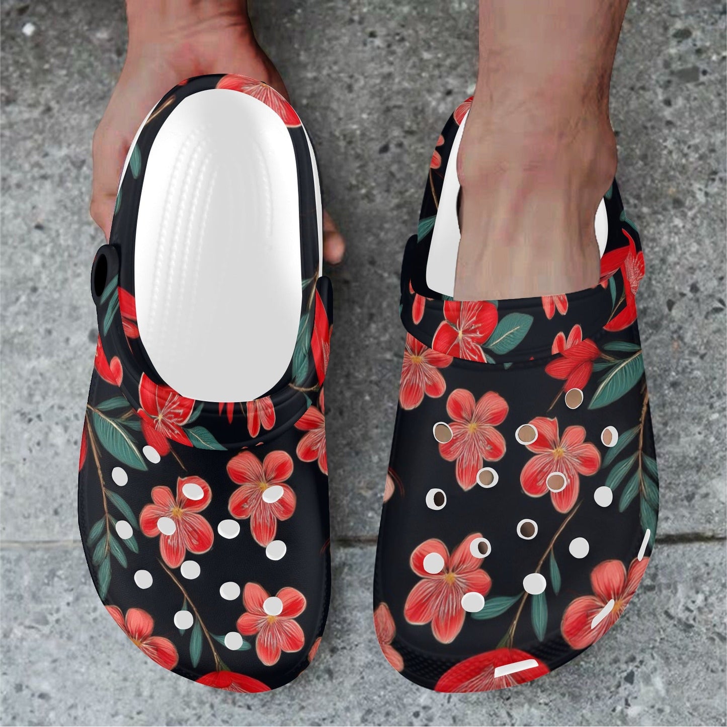 Custom Print Adults Clogs Inkedjoy