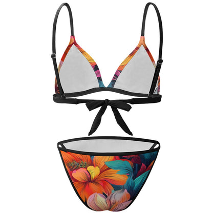 Two Piece Bikini Swimsuit - London Look -  