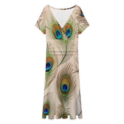 Short sleeved dress Inkedjoy