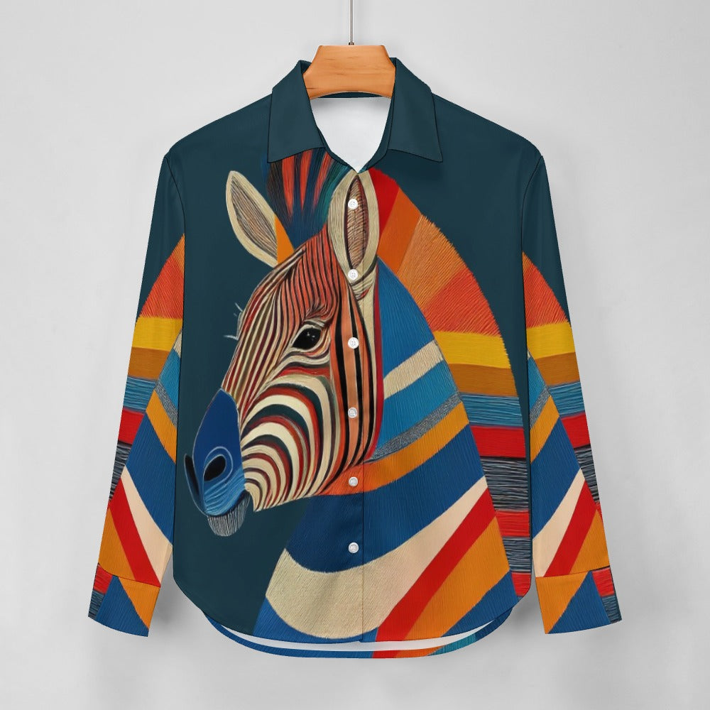 Zebra Print Long-sleeved lining Inkedjoy