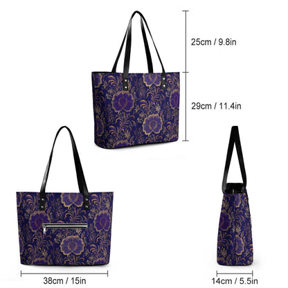 Leather handbag Inkedjoy